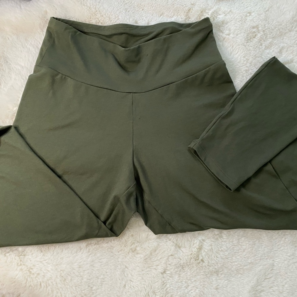Olive Green Super Soft Leggings